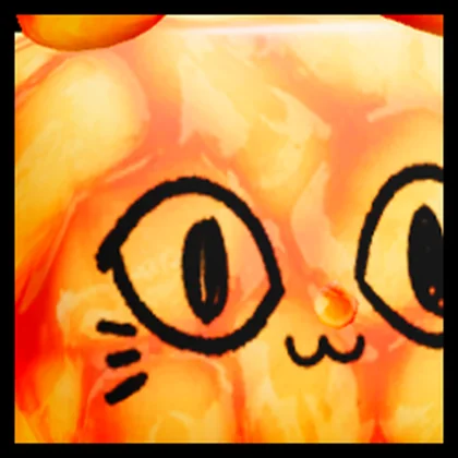 Huge Beans Balloon Cat